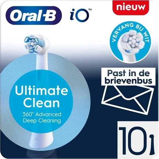 Oral-B iO Opzetborstels - Ultimate Clean - 10 Stuks