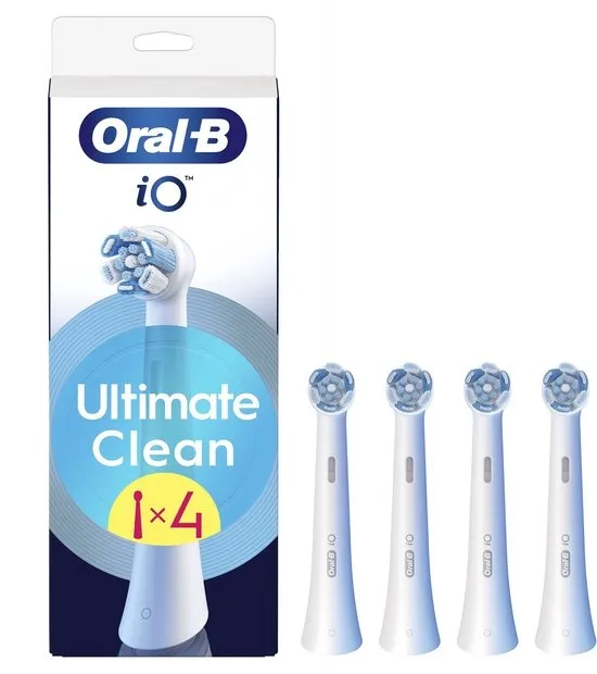 Oral-B iO Opzetborstels - Ultimate Clean - Wit - 4 Stuks