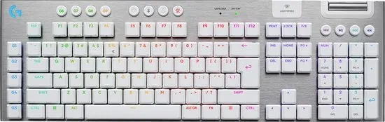 Logitech G915 X Lightspeed - Draadloos Gaming Toetsenbord - Tactile - Qwerty - Wit