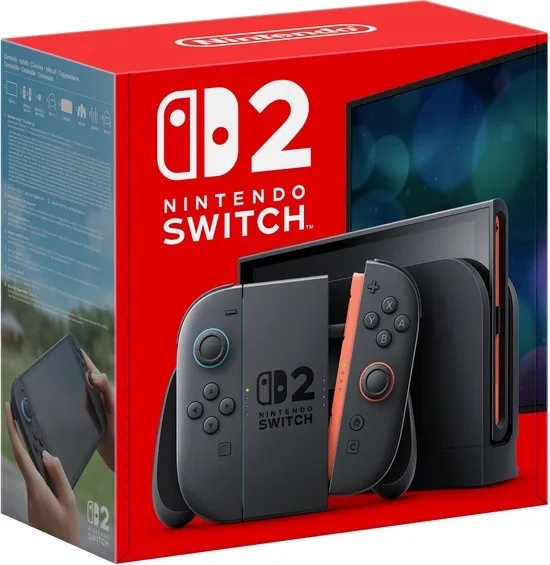 Nintendo Switch 2 - Met eenvoudig vervangbare batterij - Zwart