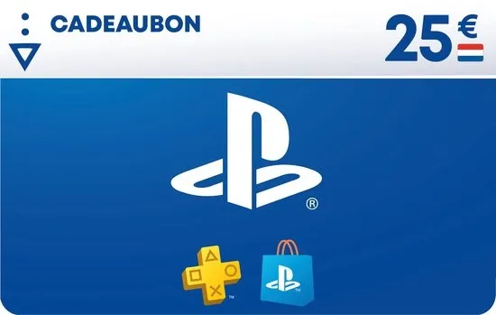 25 euro PlayStation Store tegoed - PlayStation Kaart (NL) Download