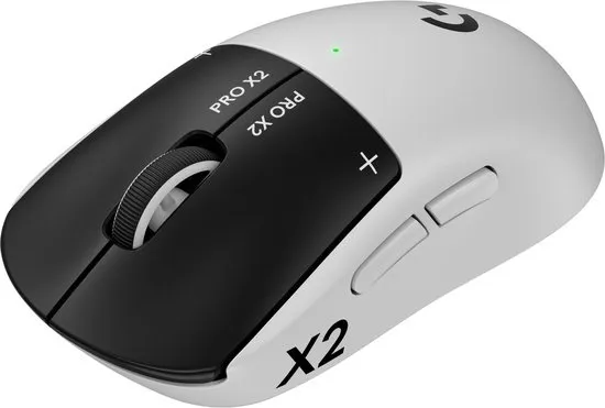 Logitech G PRO X2 SUPERSTRIKE - Gaming Muis - Rechtshandig - RF Wireless + USB Type-C - Optisch - 44000 DPI