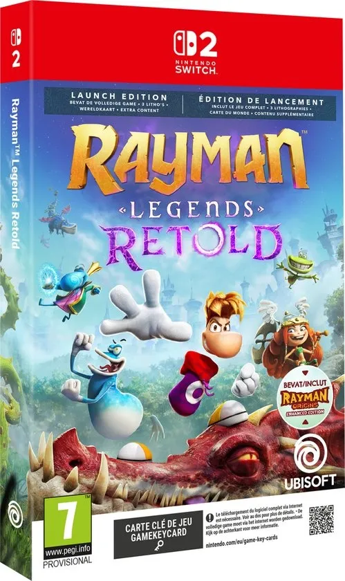 Rayman Legends: Retold - Launch Edition - Nintendo Switch 2