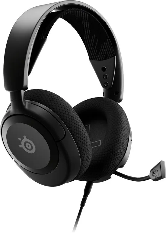 SteelSeries Arctis Nova 1 - Bedrade Gaming Headset - 3.5mm - PC, PlayStation, Xbox, Switch & Mobiel - Zwart