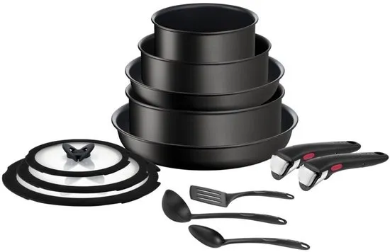 Tefal Ingenio Unlimited - Pannenset - 13-delig - Inductie - Stapelbaar - Afneembare Handgreep - Ruimtebesparend