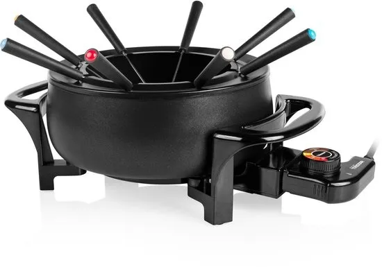 Tristar Fondueset Elektrisch FO-1107 - 1000W - 1,5L voor 8 personen - Incl 8 fonduevorkjes