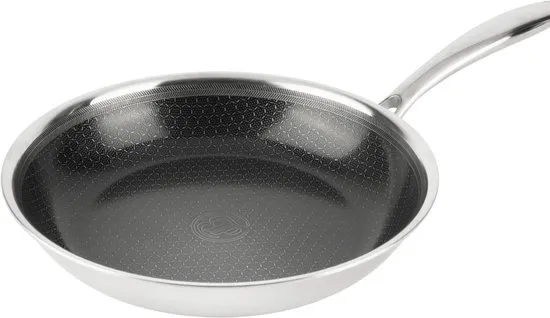 Herman den Blijker - Hybride koekenpan Ø 24 cm - 100% PFAS-vrij - Krasvrije keramische antiaanbaklaag - Geschikt voor inductie, oven en alle andere warmtebronnen - Vaatwasserbestendig