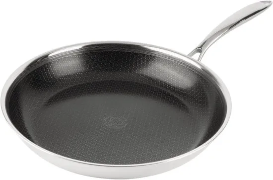 Herman den Blijker - Hybride koekenpan Ø 32 cm - 100% PFAS-vrij - Krasvrije keramische antiaanbaklaag - Geschikt voor inductie, oven en alle andere warmtebronnen - Vaatwasserbestendig
