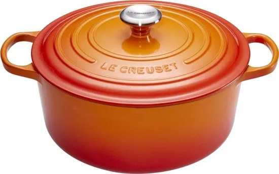 Le Creuset Signature Gietijzeren Pan met Deksel Ø 20 cm 2.4L