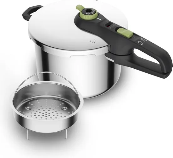 Tefal Secure 5 Trendy - Snelkookpan - 6L - Met Stoommand - Geschikt voor Inductie - Veiligheidsslot