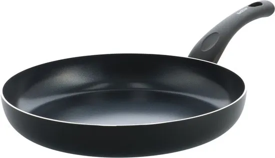 Kochstar Essenz Zwart Keramische Koekenpan - 28cm - PFAS-vrij - Inductie koekenpan - Inductie pan - Keramische anti-aanbaklaag - Koelgreep - Ovenbestendig tot 130° C - Zwart