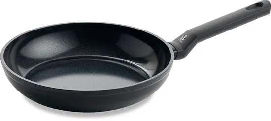 BK Easy Induction Koekenpan 24cm - PFAS-vrije antikleeflaag - Koekenpan inductie - Keramische pan - Ovenbestendig tot 160°C - Koudgrepen - Zwart