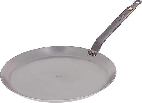 de Buyer Mineral B Pannenkoekenpan 26 cm – Crêpepan – Plaatstaal – PFAS-vrij – Natuurlijk Antiaanbak Effect – Made in France