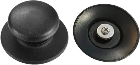 2 stuks - Pannendeksel knop - dekselknop - 6-10mm Universele - Pan Deksel Holding Handvat - Keuken Kookgerei Knop - voor deksel pannen en potten vervangen