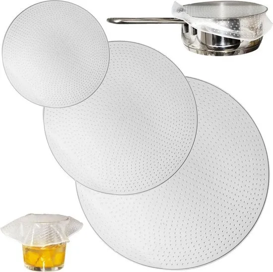 Stretch Deksels Silicone 15 / 20 / 26 cm 3 stuks - Pannendeksel - Universele Deksels - Afsluitdeksel - Vershoud