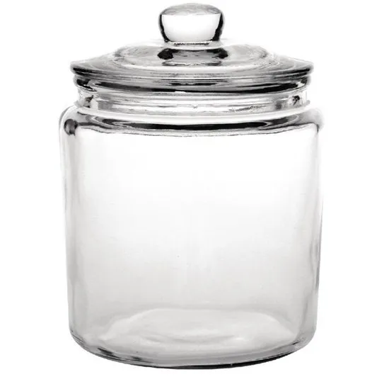 Olympia Biscotti Voorraadpot - 3,8 Liter - Ø20x(H)25,2cm - Met Glazen deksel