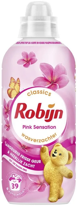Robijn Wasverzachter Pink Sensation 39 Wasbeurten 780 ml