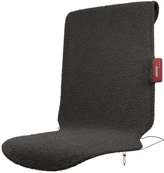Stoov Big Hug³ - Warmtedeken - Elektrische deken - Woolly Grey - 3 warmtestanden tot 58°C - Base | 1 tot 2 uur