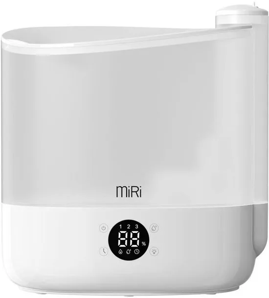 MiRi Nebula – Luchtbevochtiger – Humidifier – 6L – Ionisator – 60m² – Ultrasoon – Touchbediening – Aromatherapie