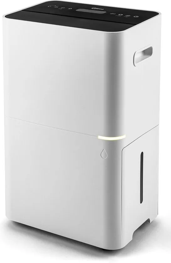 Qlima D 820 A Smart - Luchtontvochtiger & luchtreiniger - Ontvochtigt 20 Liter per dag - Voorzien van HEPA Filter - Geschikt voor woonkamer, slaapkamer, badkamer - Voorkomt Schimmel en vocht in huis - Bedienbaar via app