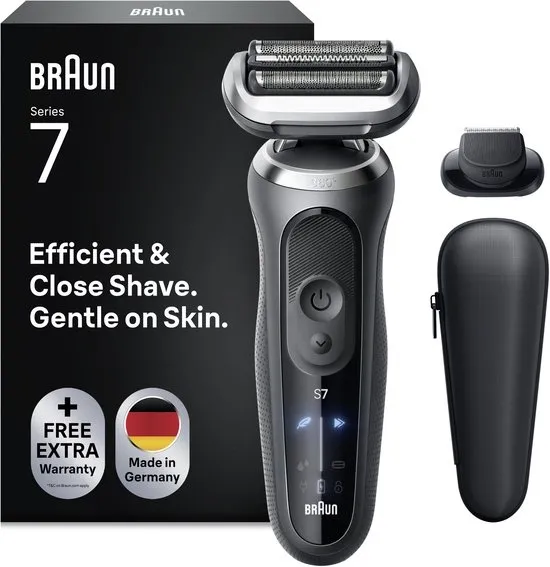 Braun Series 7 72-G1200S - Elektrisch Scheerapparaat voor mannen - Precisie Trimmer Opzetstuk - 100% Waterdicht