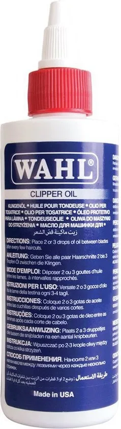 Wahl Tondeuse Olie 118ml - voor Tondeuse en Trimmer Onderhoud - Baardtrimmer