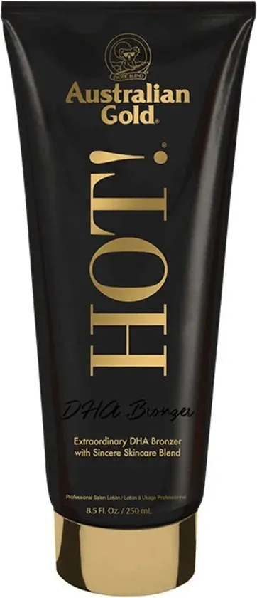 Australian Gold - Hot! Black DHA Bronzer - 250ml - Zonnebankcrème