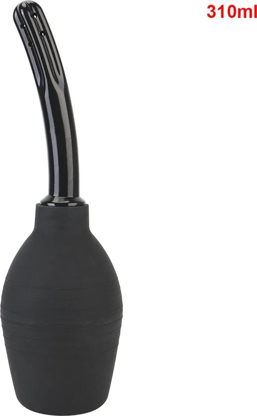 Vaginale Douche - Vaginale gezondheid - Zwart - 310 ml - Tegen jeuk, afscheiding en irritatie - Peri Bottle - Intieme Verzorging - Inwendige Reiniging - Hygiëne - Bidet - Zwangerschapscadeau - Vrouw - Dames - Douche