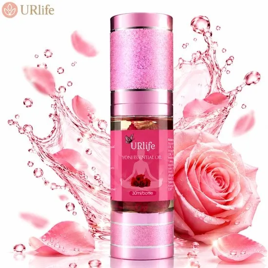 URlife Yoni Olie Rose – Vaginale Olie & Yoni Oil – Intieme Verzorging Vrouw – pH-Neutraal, 100% Natuurlijk – Hydraterend, Fris, Zacht & Comfortabel