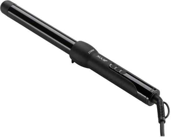 Max Pro Twist 25mm Krultang- Voor Kort en Lang Haar - Curling wand - Zonder Klem - Curler - Met Handschoen - Krultangen