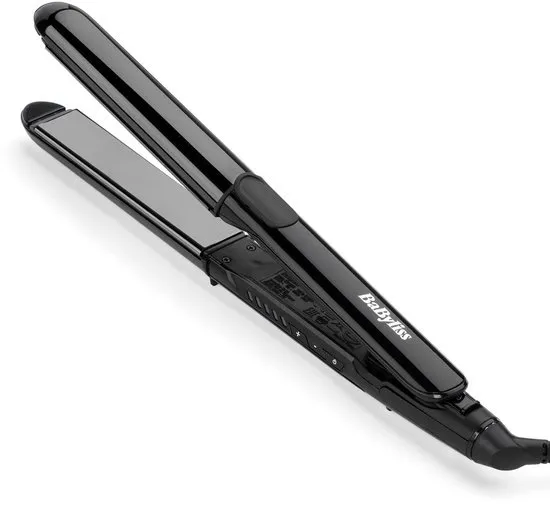 BaByliss Straight & Curl Stijltang - 28mm True Titanium platen - Extra lange platen - Ionische krultang - Advanced Ceramics Verwarmingssysteem met 5 temps 150°C - 230°C - ST486E