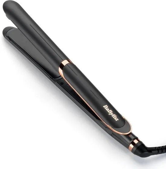 BaByliss Smooth Pro 235 Stijltang - 6 Temperatuurinstellingen 140 - 235 graden - Alle Haartypes - Zwevende Nano-Keramische Platen - Ionische Anti-Pluis Technologie - ST394E