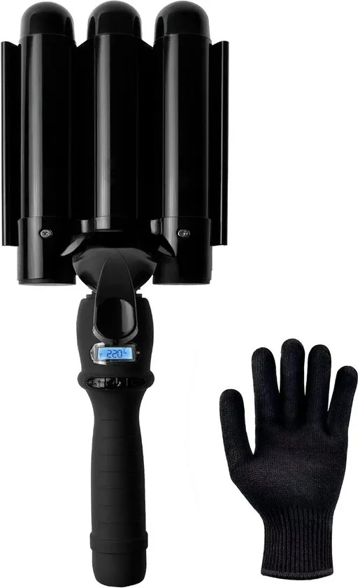 Vaive Wafeltang 32 mm - Beach Waves - Golvenkrultang - Krultang - Waver - Keramische Coating