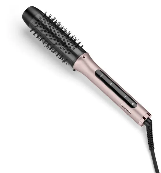BaByliss Volume Boost Volumeborstel - Thermische Krulborstel - 4 temperaturen 145°C - 190°C - Anti-statische Borstelharen - HSB200E