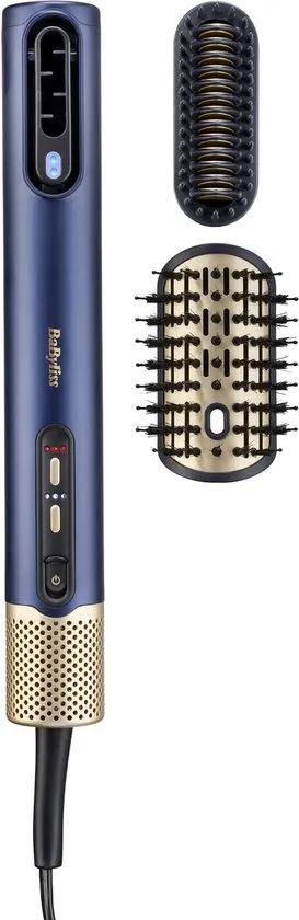 BaByliss 3-in-1 Wet to Dry Air Wand Föhn - Drogen / Stylen / Volume - High Speed Digitale Haardroger (123km/h) - Bekend van TV - AS6550E