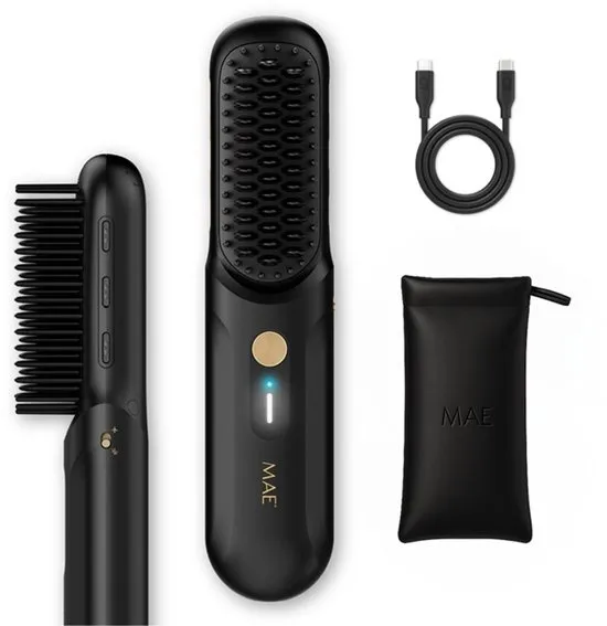 MAE® Touch Up - Draadloze Stijlborstel - Warmteborstel - Draadloze stijltang