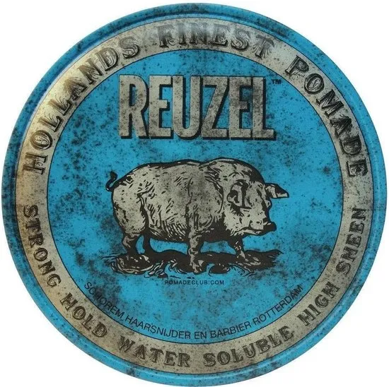Reuzel Blue Strong Hold Pomade Haarwax - 113g