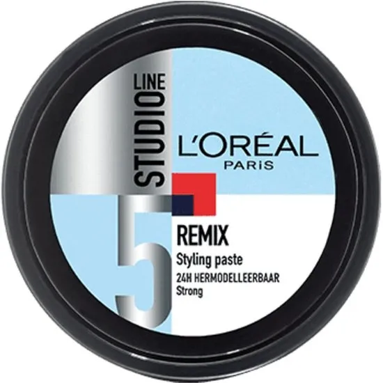 L'Oréal Paris Studio Line Remix - Styling Paste Sterke Fixatie - 3 x 150 ml - Voordeelverpakking