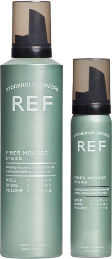 REF Stockholm - Fiber Mousse Voordeel Set - Krullen - Styling - Haar mousse