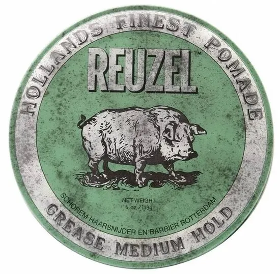 Reuzel Green Grease Medium Hold Haarwax - 113 gram