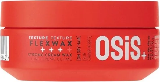Schwarzkopf OSiS+ Flexwax Strong Cream Haarwax – Sterk & Flexibel – 85 ml