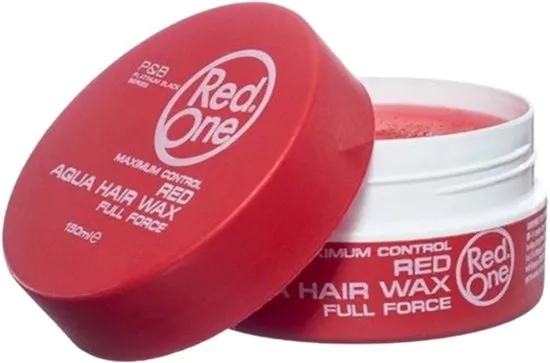 Red one Red Hair Wax| Haarwax| Haargel| Gel| Aqua wax| Rood Aqua haarwax| 12 stuks| 12 pieces