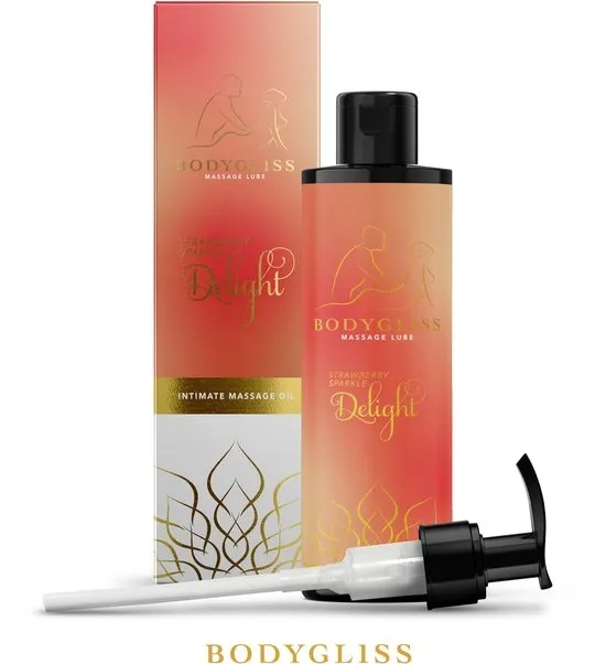 BodyGliss - Massage Collection Silky Soft Olie Aardbei & Champagne 150 ml