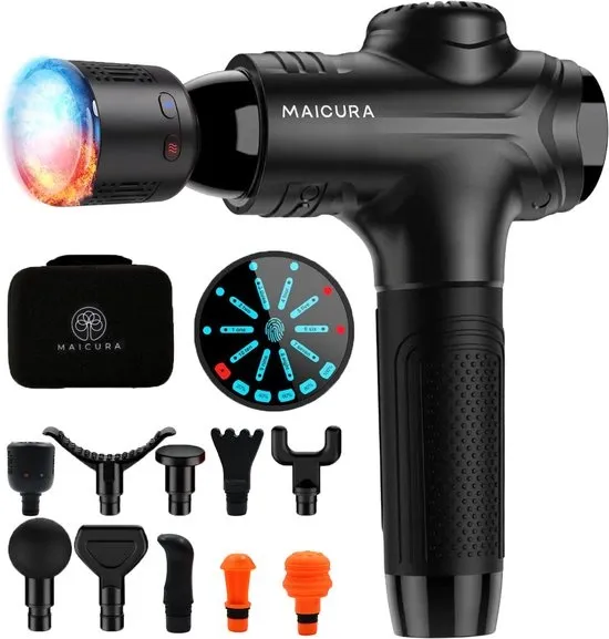Maicura PROse GEN2 - Massage Gun - Professioneel - Massage Apparaat - Massage Pistool - 10 massagekoppen