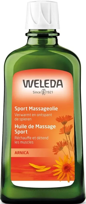 WELEDA Arnica Sport Massageolie - Rozemarijn & Lavendel - 100% Natuurlijke Ingrediënten - 200ml