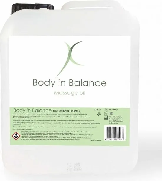 Body In Balance Massageolie - 5 liter