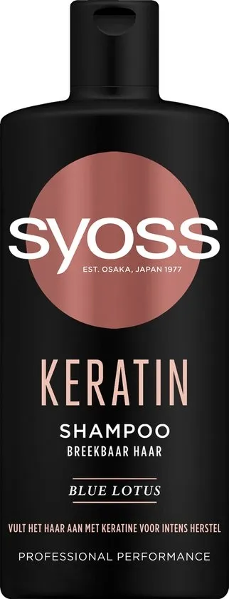Syoss Keratin - Shampoo - Voordeelverpakking - 6x440ml