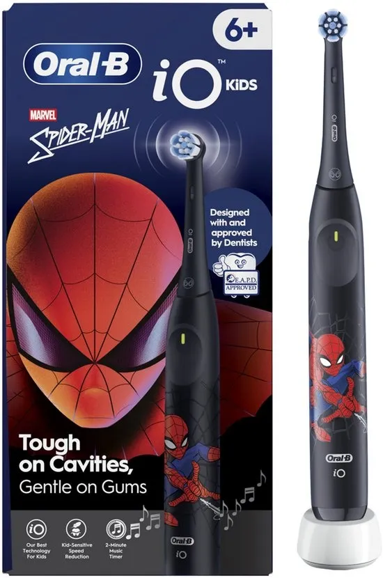 Oral-B iO Kids Marvel Spiderman elektrische tandenborstel - 1 opzetborstel