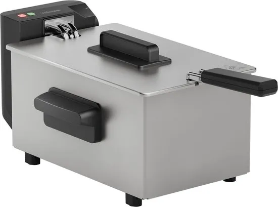 Tristar Frituurpan 3 liter - FR-9326 - Friteuse 2000W - Koud zone - RVS