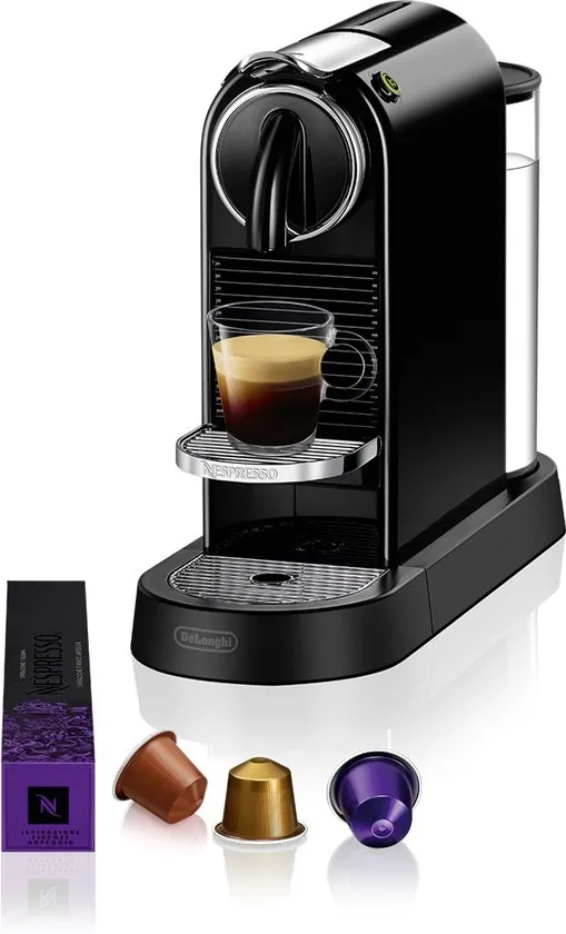 De'Longhi Nespresso Citiz EN167.B - Koffiecupmachine - Zwart